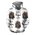 3D All Over Print Husband Dad Protector Hero Hoodie-Apparel-Khanh Arts-Zipped Hoodie-S-Vibe Cosy™