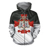 3D All Over Printed Templar Logo-Apparel-HP Arts-ZIPPED HOODIE-S-Vibe Cosy™