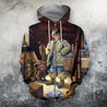 Great Ducks Unlimited Hunting Dog 3D All Over Printed Shirts-Apparel-HP Arts-ZIPPED HOODIE-S-Vibe Cosy™