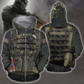 US Special Forces Suit 3D All Over Printed Shirts-Apparel-HP Arts-ZIPPED HOODIE-S-Vibe Cosy™