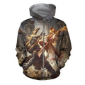 3D All Over Print Egyptian fantasy Hoodie-Apparel-Khanh Arts-Zipped Hoodie-S-Vibe Cosy™