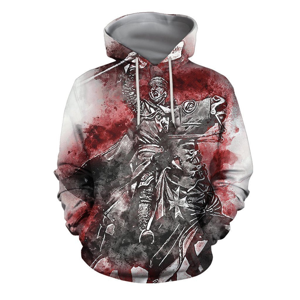 3D All Over Printed Templar Shirts-Apparel-HP Arts-Hoodie-S-Vibe Cosy™