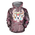 3D All Over Printed Camo deer Clothes-Apparel-HP Arts-Hoodie-S-Vibe Cosy™