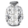 3D All Over Printed Penguins of the World Shirts And Shorts-Apparel-HP Arts-ZIPPED HOODIE-S-Vibe Cosy™