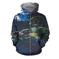 All Over Printed Craig Newland Shirts-Apparel-HP Arts-ZIPPED HOODIE-S-Vibe Cosy™