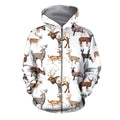 3D All Over Printed Hunting Deer Shirts and Shorts-Apparel-6teenth World-ZIPPED HOODIE-S-Vibe Cosy™