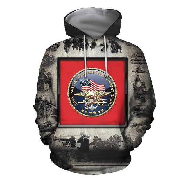 All Over Printed Naval Special Warfare Shirts-Apparel-HP Arts-Hoodie-S-Vibe Cosy™