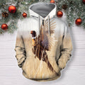 3D All Over Print Pheasant Hunter Hoodie-Apparel-MP-Zip-S-Vibe Cosy™