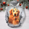 All Over Print Yellow Dog-Apparel-Phaethon-Zip-S-Vibe Cosy™