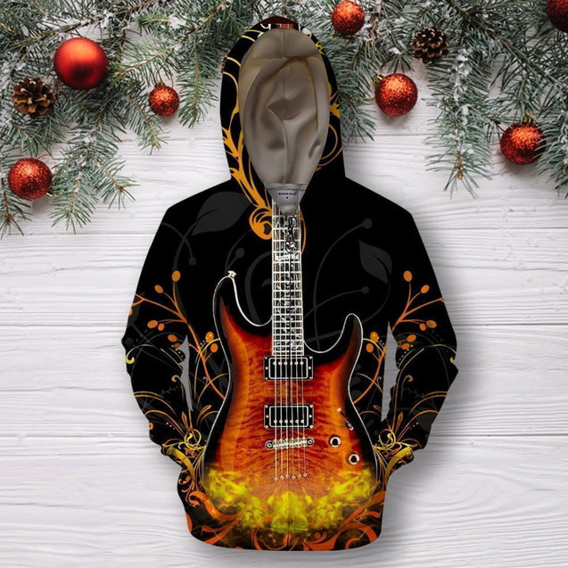 3D All Over Print Electro Guitar Shirts HG-Apparel-HG-Zip-S-Vibe Cosy™