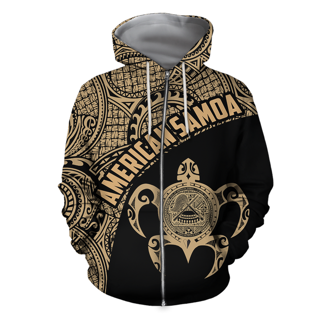 American Samoa Polynesian Hoodie - Golden-Apparel-Phaethon-Hoodie-S-Vibe Cosy™