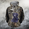 3D All Over Printed Black dog hunting Hoodie-Apparel-HP Arts-Hoodie-S-Vibe Cosy™