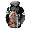 Beautiful Horse Shirt - Winter Set for Men and Women JJ101201-Apparel-NNK-Hoodie-S-Vibe Cosy™