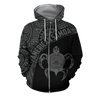 American Samoa Polynesian Hoodie - Gray H10-Apparel-Phaethon-Hoodie-S-Vibe Cosy™