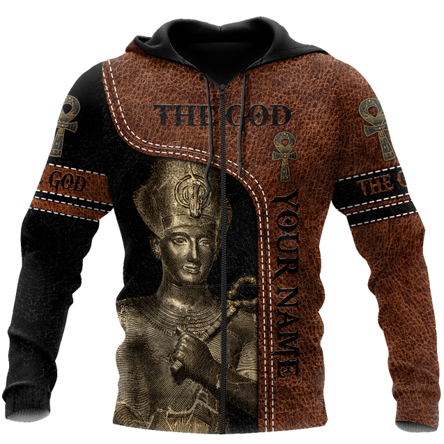 Custom name Pharaoh The God Ancient Egypt 3D design print shirt