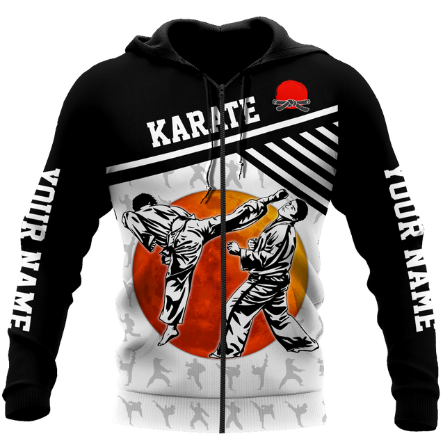 Customize Name Karate Art Hoodie For Men And Women MH08032103