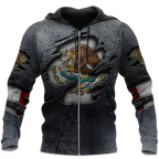 Mexico 3D All Over Printed Shirts VP08042103