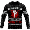 Customize Name Dont Touch Me Muay Thai Hoodie For Men And Women TNA02042103