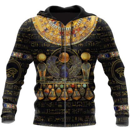 Egyptian Gods Ancient Khepri unisex 3d all over printed shirts