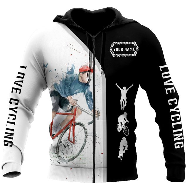 Customize Name Cycling Hoodie For Men And Women MH04032104