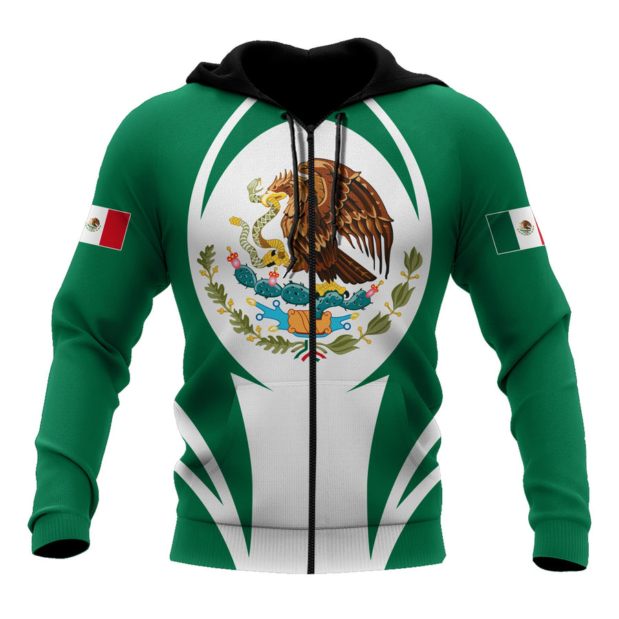 Mexico 3D All Over Printed Unisex Hoodie