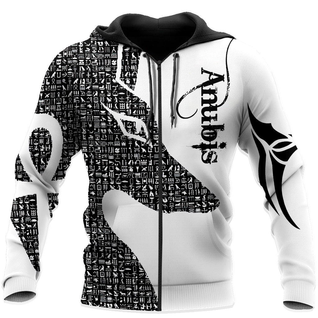 Egyptian Gods Ancient Anubis Tattoo Ankh unisex 3d all over printed shirts