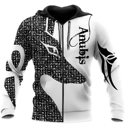 Egyptian Gods Ancient Anubis Tattoo Ankh unisex 3d all over printed shirts