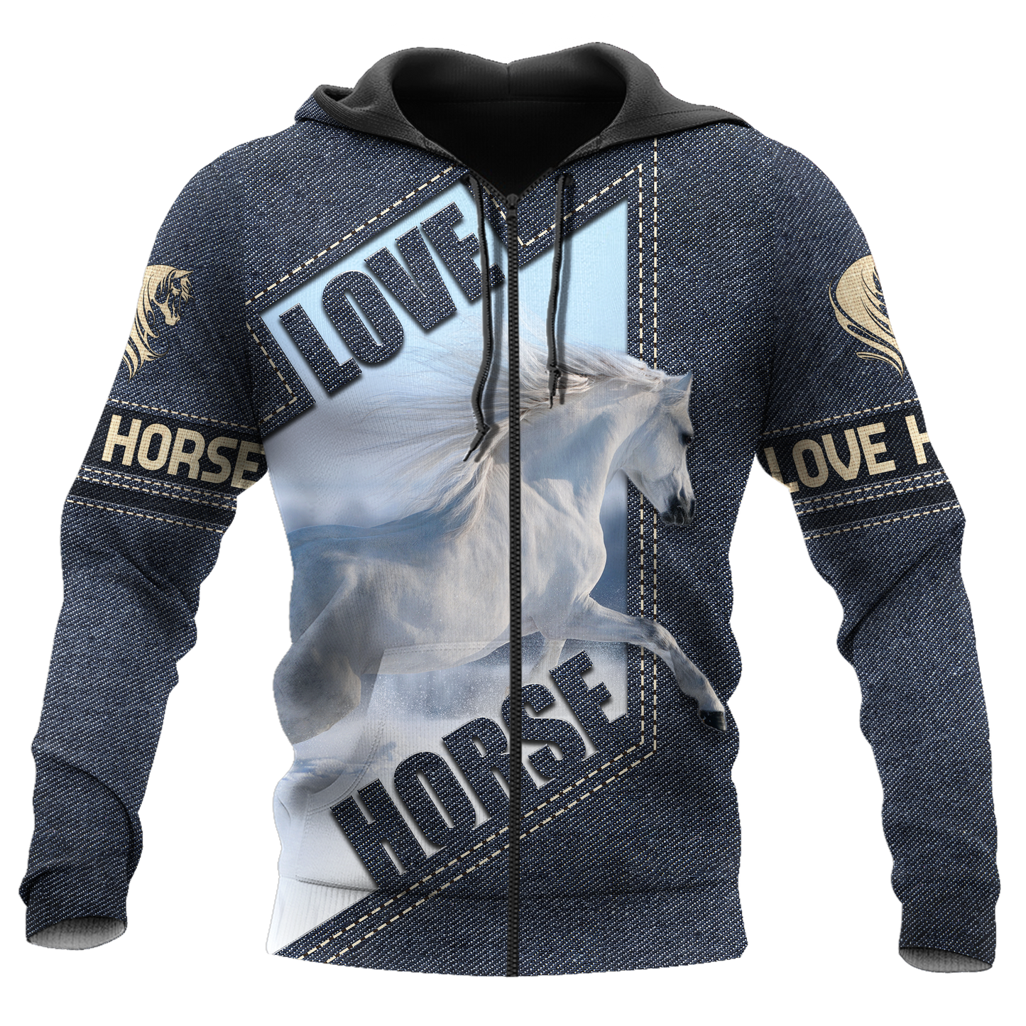 Love Horse  3D All Over Printed Shirts Pi112094XT