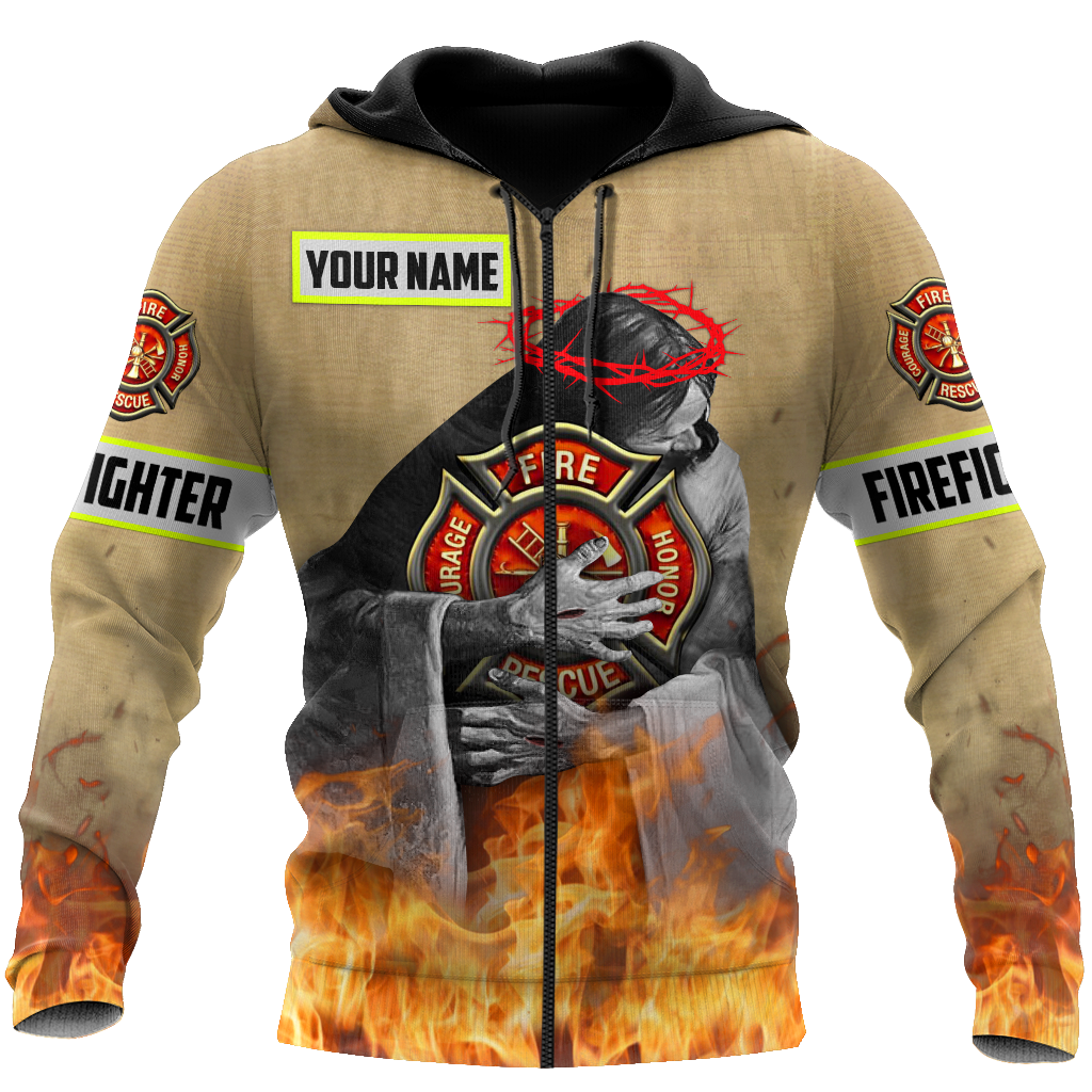 Customize Name Firefighter Hoodie Shirts For Men And Women TNA09032103