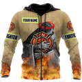 Customize Name Firefighter Hoodie Shirts For Men And Women TNA09032103