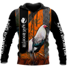 King Rooster Camo 3D All Over Printed Unisex Deluxe Hoodie ML