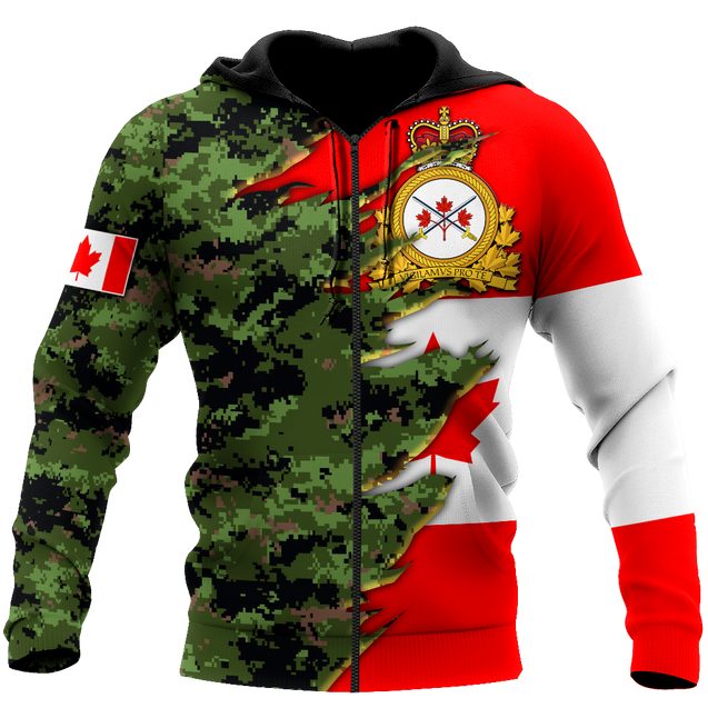 Canadian Army Veteran 3D All Over Printed Shirts MH13032103.S1