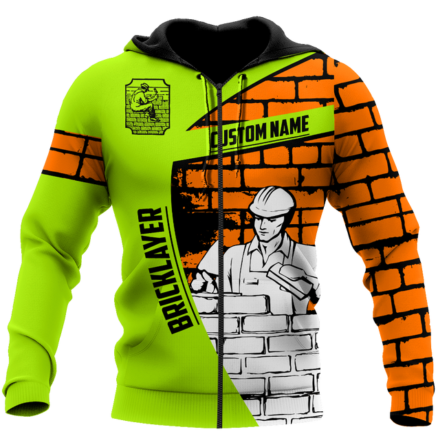 Premium Unisex Hoodie Customize Bricklayer ML