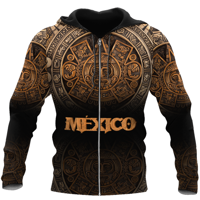 Aztec Mexico Hoodie Personalized 3D All Over Printed Shirts VP06032101