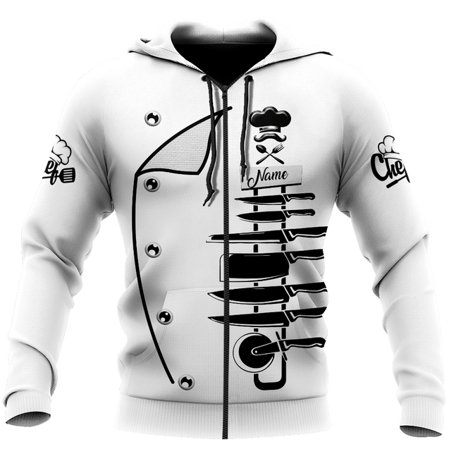 Custom Name Master Chef 3D All Over Printed Unisex Shirts