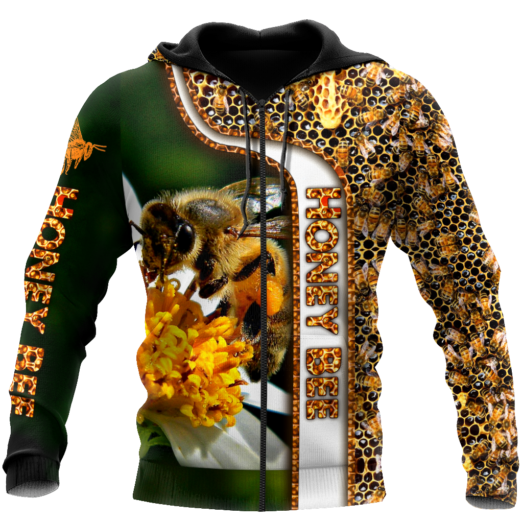 Premium Unisex All Over Printed Honey Bee Shirts MEI