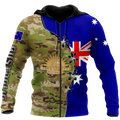 Australian Veteran 3D All Over Printed Shirts NTN10032105