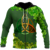 Premium Unisex Hoodie Irish St.Patrick Celtic Knot ML