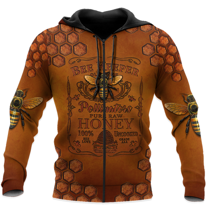 Premium Unisex All Over Printed Bee Shirts MEI