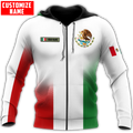 Personalized Name Mexican 3D All Over Printed Hoodie