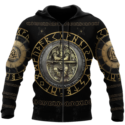 Viking Armor 3D All Over Printed Unisex Shirts