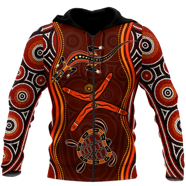 Aboriginal Naidoc Week heal the Lizard and Turtle 3D print shirts