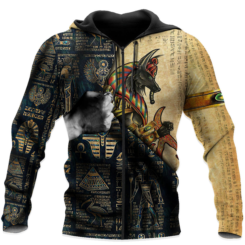 Brave Anubis Ancient Egyptian Mythology Culture unisex 3d print shirts
