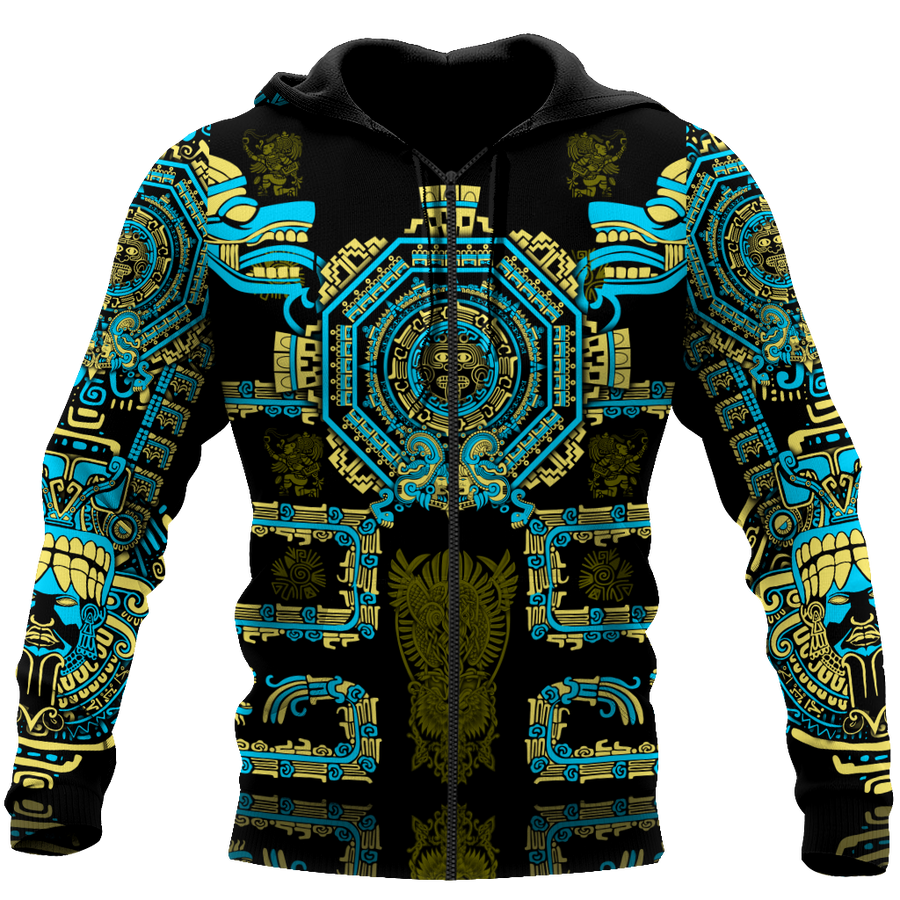 Aztec Mexico 3D All Over Printed Unisex Hoodie