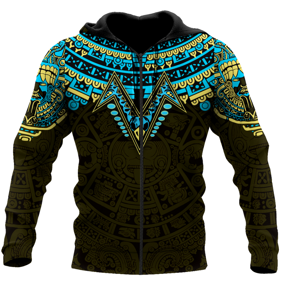 Aztec Mexico 3D All Over Printed Unisex Hoodie