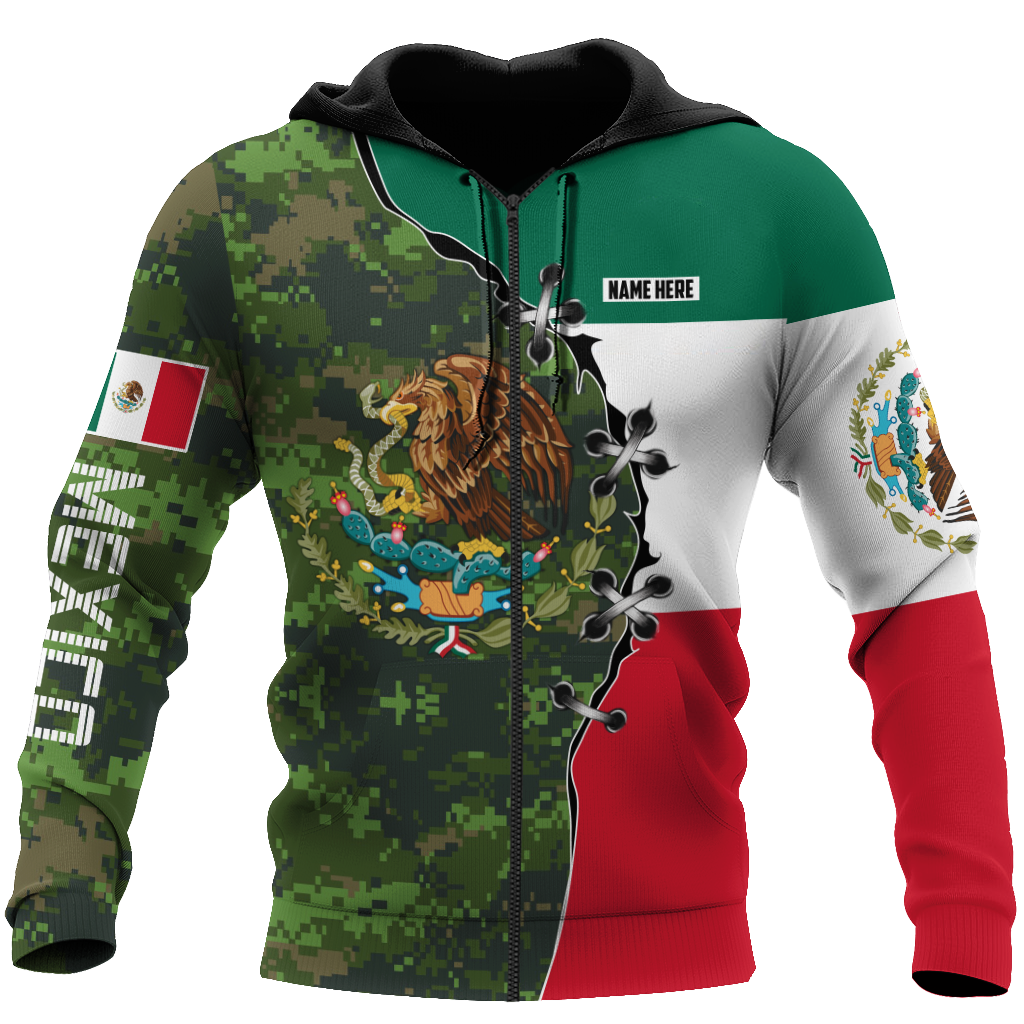 Personalized Mexican Hoodie 3D All Over Printed  Unisex Hoodie