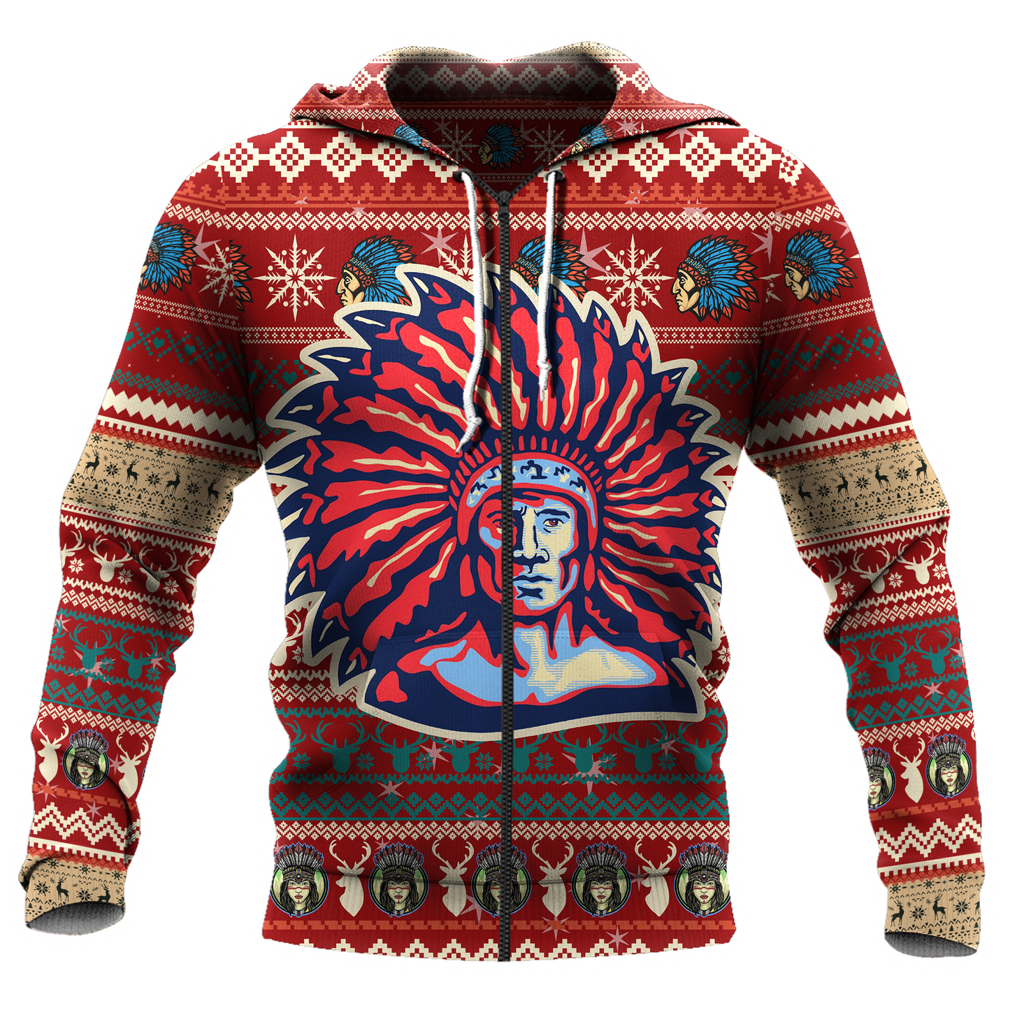 Native American 3D All Over Printed Unisex Shirts