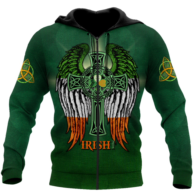 Irish In My Veins 3D All Over Printed Unisex Shirts DQB20022021