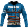 Premium 3D Printed Unisex Navy Ironworker Shirt MEI