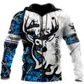 Deer Custom Name 3D Hoodie Shirt For Men And Women LAM